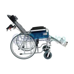 Tekerlekli Sandalye Sırtı Yatar, Klozetli, Ayak Kalkar Özellikli Golfi G124E Multi Fonksiyonel