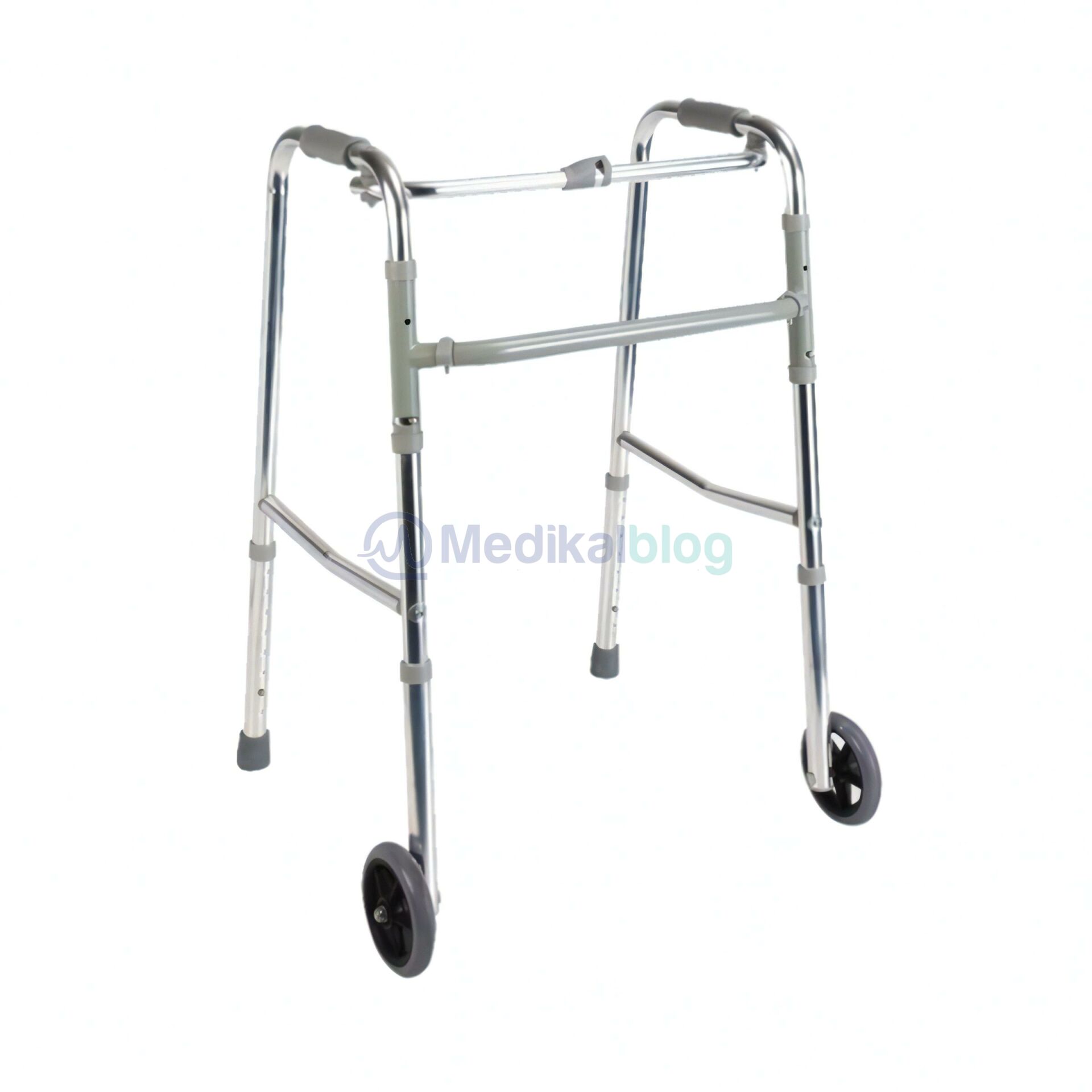 Hareketli Katlanır Tekerlekli Walker Yürüteç