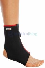 Ayak Bilekliği-Ligament Destekli-Fermuarlı