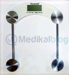Baskül Dijital Cam Banyo Baskülü Oncomed SC-210A