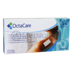 Octacare Şeffaf PU Film Tıbbi Steril Yara Örtüsü Su Geçirmez 9*20 cm