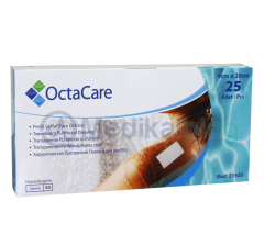 Octacare Şeffaf PU Film Tıbbi Steril Yara Örtüsü Su Geçirmez 9*20 cm