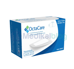 Octacare Tıbbi Steril Yara Örtüsü Esnek Nonwoven 5*7,5 cm