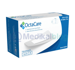 Octacare Tıbbi Steril Yara Örtüsü Esnek Nonwoven 5*9 cm