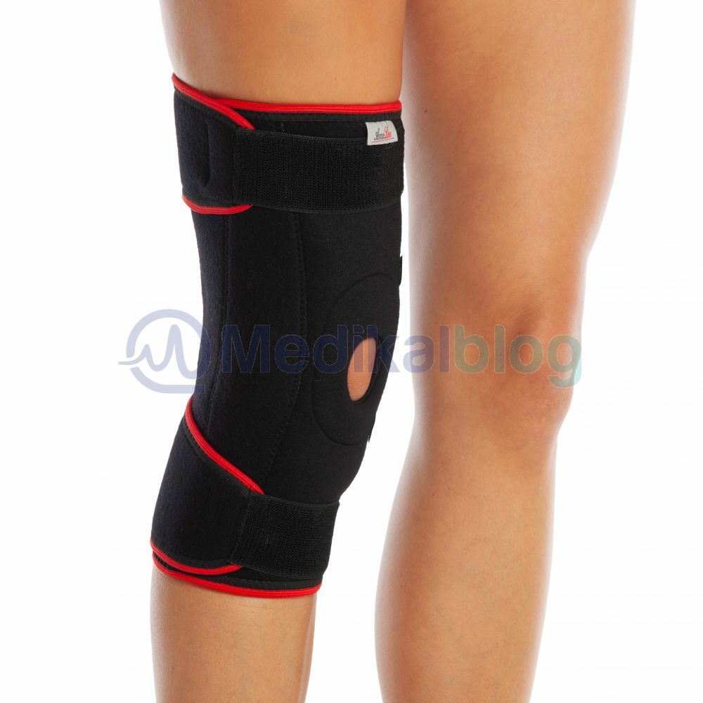 Patella ve Çelik Destekli Ligament Menteşeli Destekli Dizlik-Standart Ölçü
