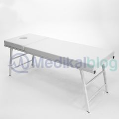 Hacamat Masası Baş Kısmı Kalkar Delikli Masaj