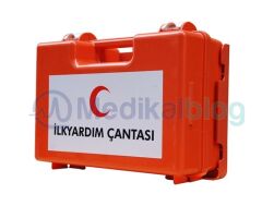 İlk Yardım Çantası Duvara Monte Edilebilir Turuncu 31*21*13 cm