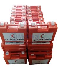 İlk Yardım Çantası Duvara Monte Edilebilir Turuncu 31*21*13 cm