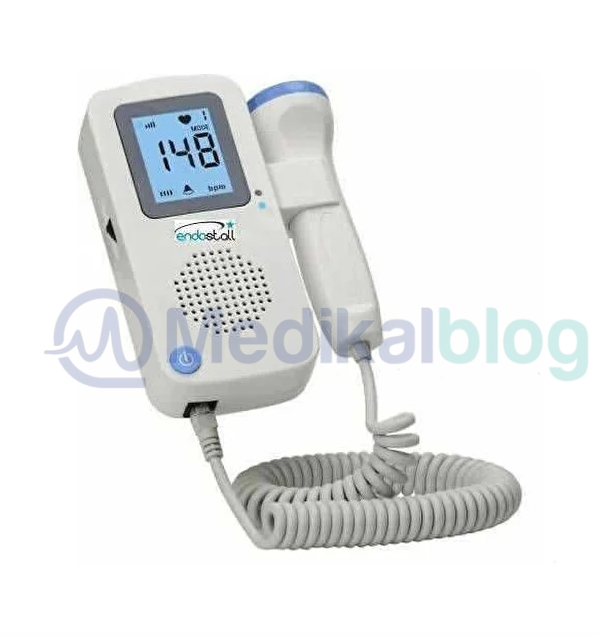 Fetal Dopler Şarjlı El Tipi Endostall EN-FD-620D Dijital Ekranlı (Bebek Kalp Ritim Göstergesi)