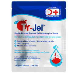 TR-Jel Steril Hidrojelli Yanık Örtüsü- 20x20cm