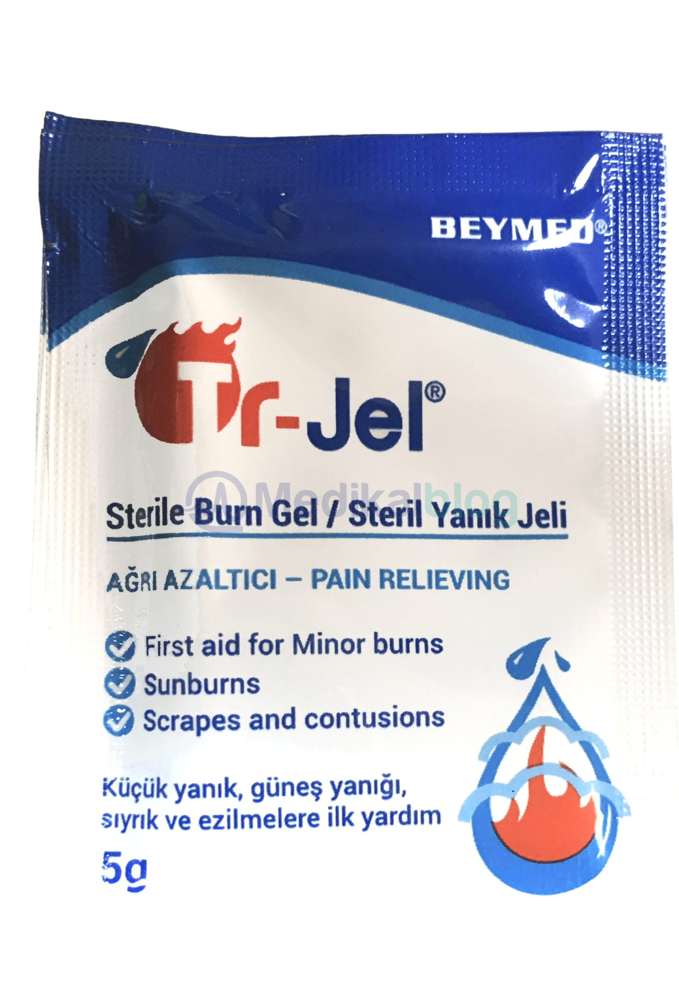 TR-Jel - Hidrojelli Yanık Jeli 5 gr