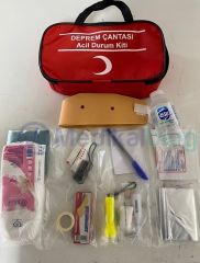 Deprem İlk Yardım Müdahale Çantası - Acil Durum Kiti