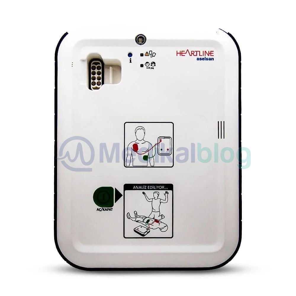 Aselsan Heartline Oed Tam Otomatik Eksternal Ekransız Defibrilatör Cihazı