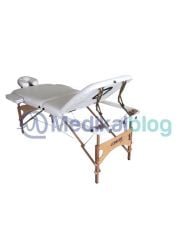 Çanta Tipi Ahşap Masaj Masası Çantalı İkiye Katlanabilir Taşınabilir