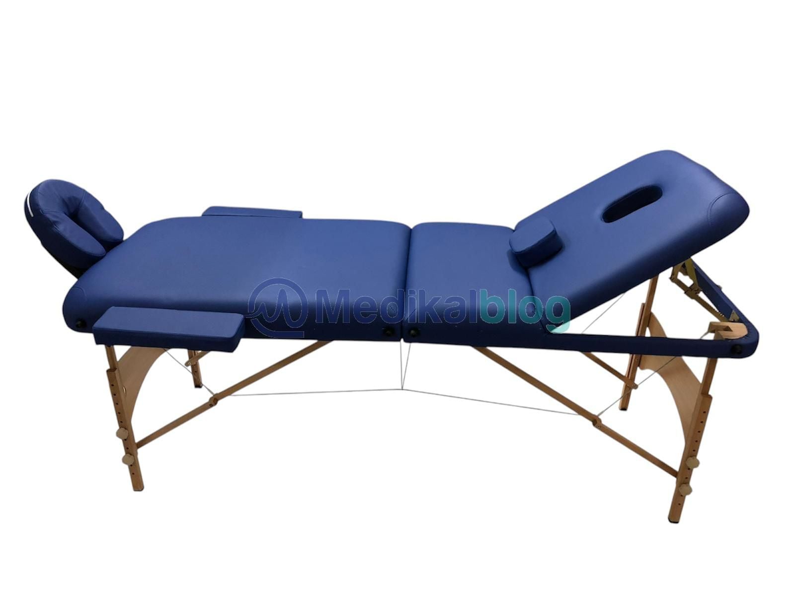 Çanta Tipi Ahşap Masaj Masası Çantalı İkiye Katlanabilir Taşınabilir