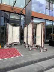Ahşap Paravan Panel Seyyar Taşınabilir Katlanabilir Doktor Odası