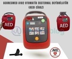 Defibrilatör Cihazı Acoresmed AED A102 OED Otomatik Eksternal