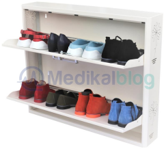 Ayakkabı Dolabı İmalatı Metal  8 Çift Ayakkabı için