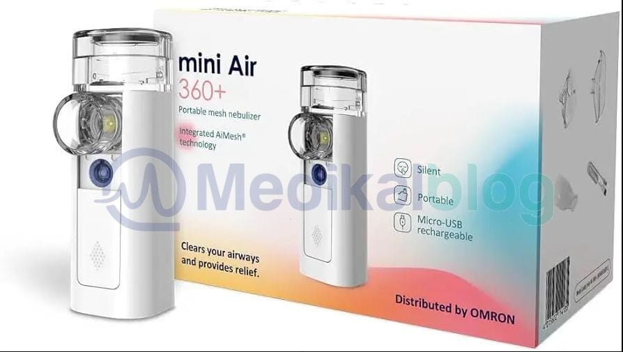 Omron Mini Air 360+ Taşınabilir Cep Tipi Nebülizatör