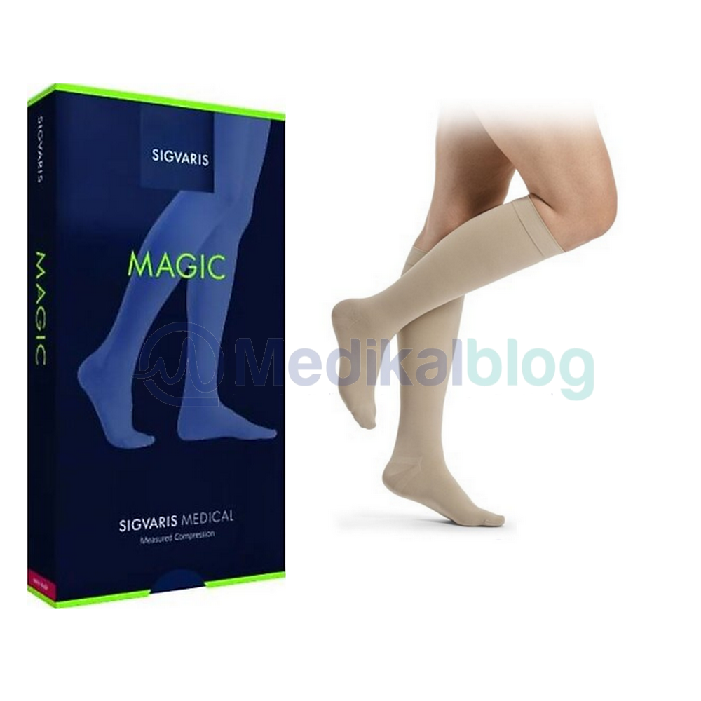 Sigvaris Magic Diz Altı Orta Basınç Varis Çorabı