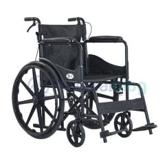 Golfi G102 Standart Ekonomik Tekerlekli Sandalye Refakatçi Frenli