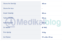 Golfi G102 Standart Ekonomik Tekerlekli Sandalye Refakatçi Frenli