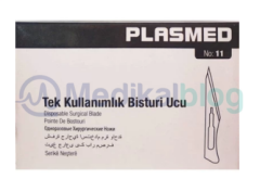 Bisturi Uçları Plusmed  ve Numaraları 100lük Paket - Cerrahi Neşter 22