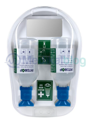 PITDROP Göz Duşu Yıkama İstasyonu 500 + 500 ML Kimyasal Aynalı