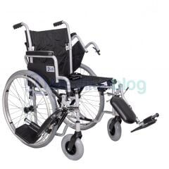 Golfi G131 Standart Fonksiyonel Manuel Ayak Kalkar Tekerlekli Sandalye