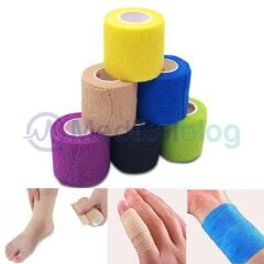 OctaCare Kendinden Yapışkanlı Coban  Cohesive İlkyardım Bandajı