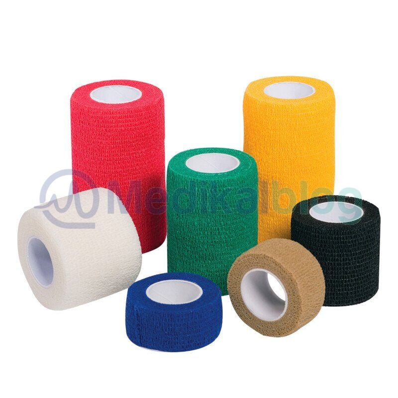 OctaCare Kendinden Yapışkanlı Coban  Cohesive İlkyardım Bandajı