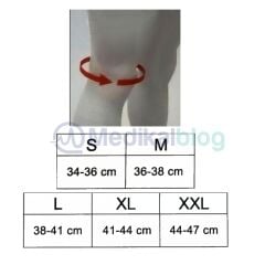 Örgü Patella Ligament Destekli Dizlik
