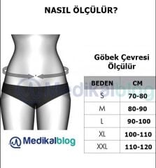 Lumbostad Korse Çelik Balenli 26 cm Bel Yüksekliği Ekstra Kemerli